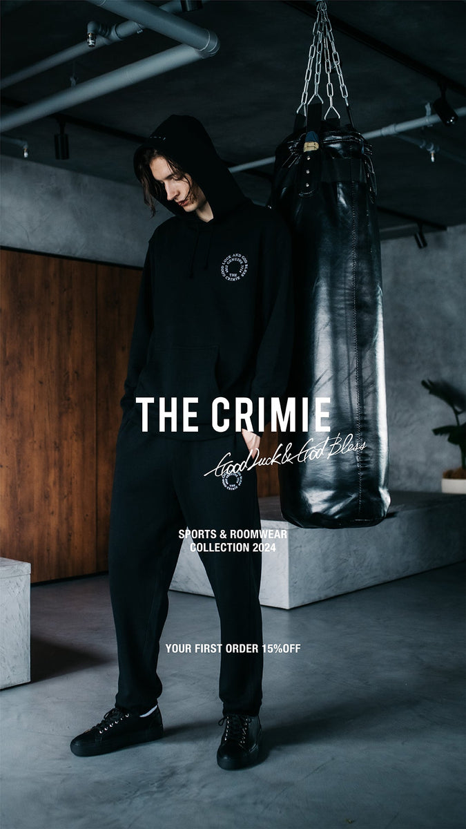 THE CRIMIE 　黒 セットアップ THE CRIMIE 2024 SPRING & SUMMER 