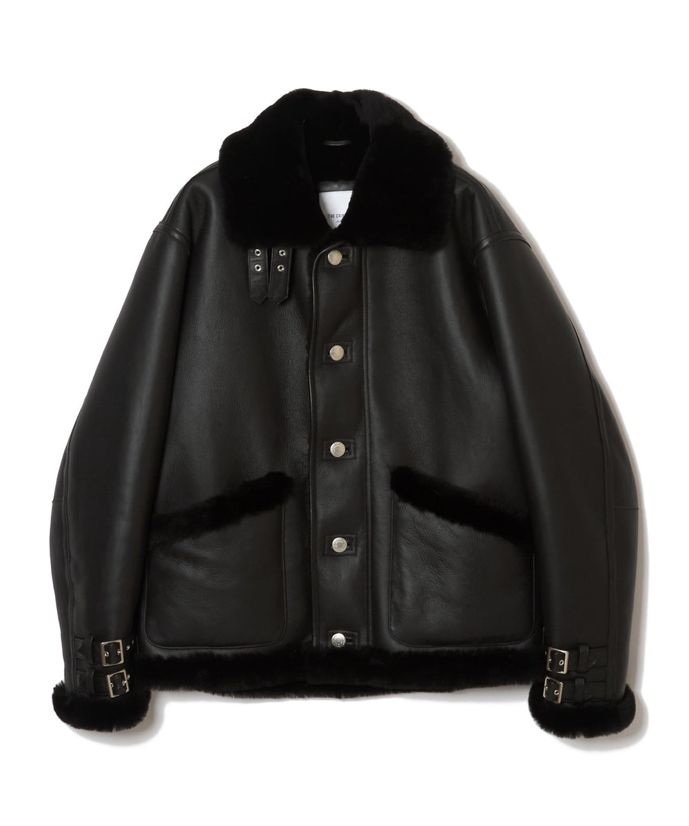 MOUTON LEATHER JACKET – THE CRIMIE