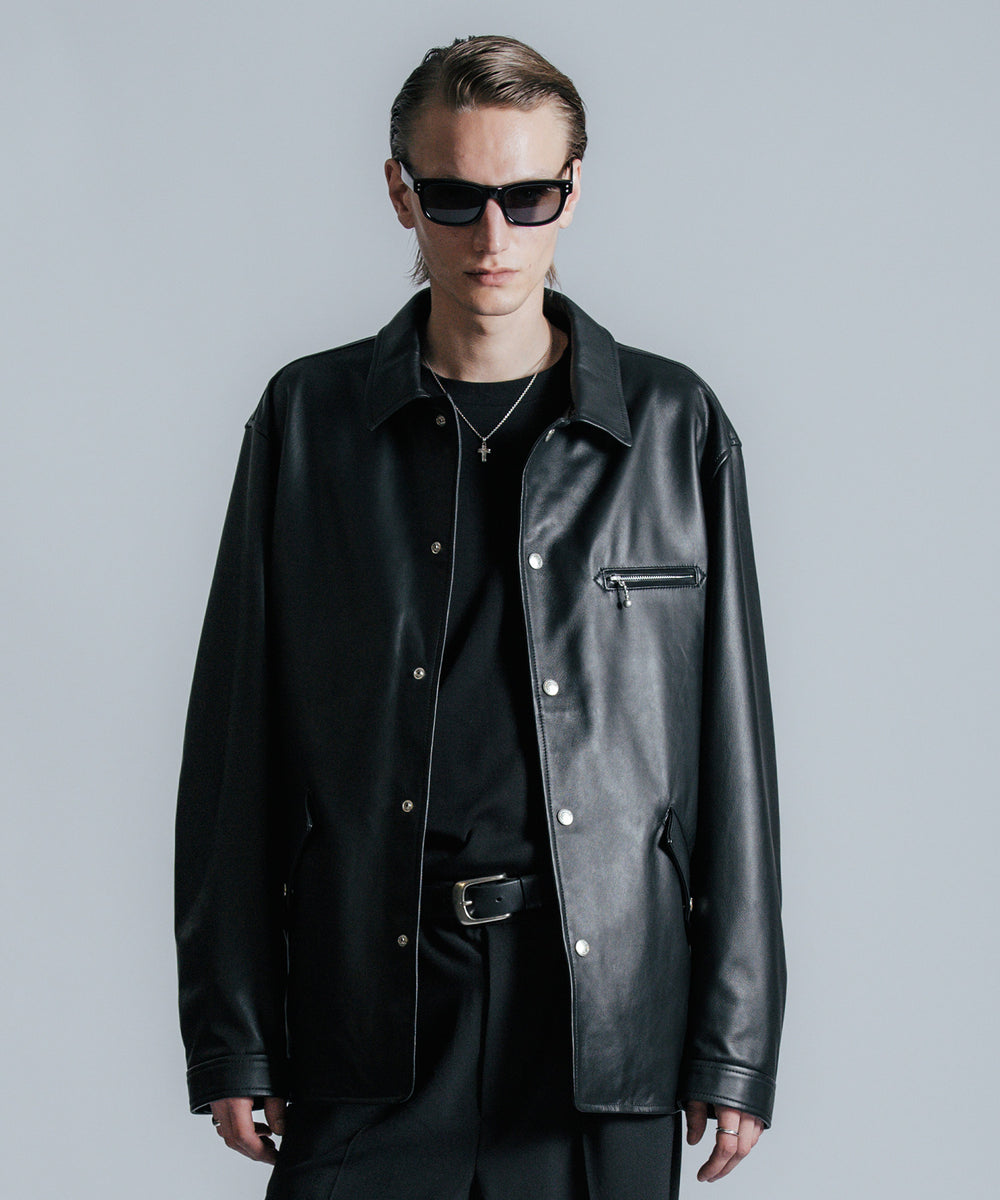 SPANISH LAMB LEATHER SPORTS JACKET – THE CRIMIE